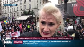 Réforme des retraites: les avocats toujours dans la rue avant une réunion à Matignon