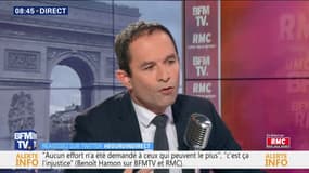 Benoit Hamon, fondateur du mouvement Génération.s : "Quels sont les deux grands vainqueurs sur les dernières intentions de vote ? Marine Le Pen qui monte et Emmanuel Macron qui apparaît comme le défenseur de ceux qui ont peur."