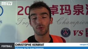 Football / Kerbrat : "Tout faire pour remporter le match" 01/08