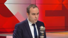 Le ministre des Armées Sébastien Lecornu le vendredi 8 mars sur RMC-BFMTV