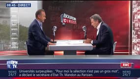 Abdennour Bidar face à Jean-Jacques Bourdin en direct
