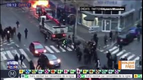 Incidents aux abords du lycée Timbaud à Aubervilliers