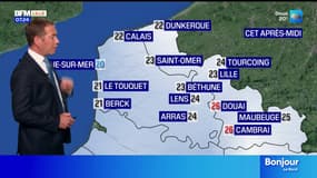 Météo Nord-Pas-de-Calais: un temps pluvieux sur les Hauts-de-France ce vendredi, 26°C à Douai