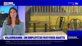 Villeurbanne : un employé de fast-food abattu
