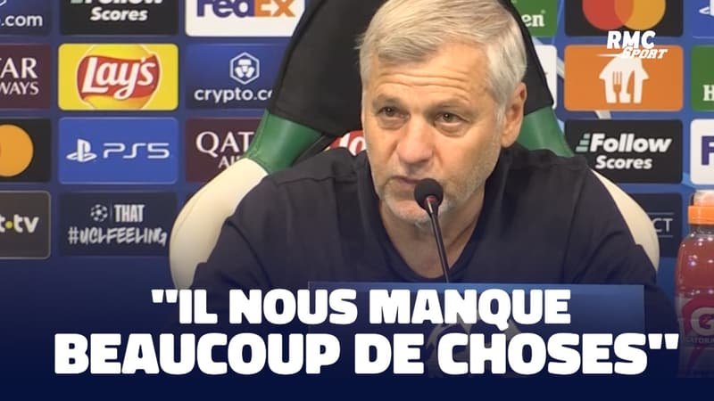 Sporting 2-0 Losc : "Il nous manque beaucoup de choses", le constat sans appel de Genesio