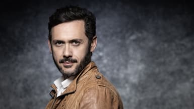 Emanuele Giorgi lors d'une séance photo à Cannes, le 6 avril 2019.