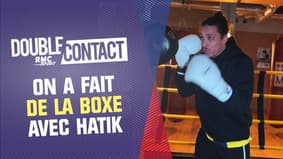 Double Contact : "Il pourrait faire un combat", on a suivi Hatik lors d’une séance de boxe