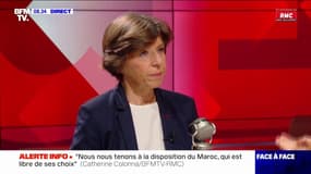 Catherine Colonna: "Le Maroc décide souverainement" sur l'aide apportée, "il faut le respecter"