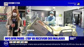 Covid-19: des transferts prévus vers les hôpitaux parisiens