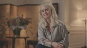 Laeticia Hallyday dans "Sept à Huit" sur TF1, le 18 octobre 2020.