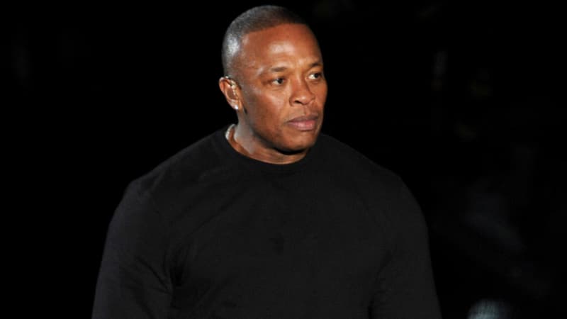 Dr. Dre sur la scène du Festival Coachella en avril 2012.
