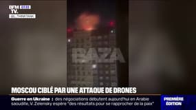 La Russie visée par une attaque de drones, la plus importante depuis le début de l'offensive en Ukraine 