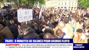8 minutes 46 secondes de silence en hommage à George Floyd dans plusieurs villes en France