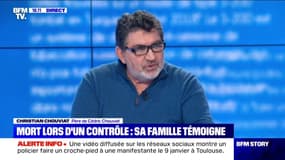 Le père de Cédric Chouviat a demandé "solennellement" à Christophe Castaner "d'arrêter la prise par étranglement et le plaquage au sol"