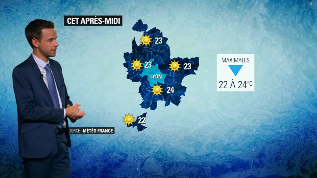 La météo de ce jeudi 19 septembre à Lyon.