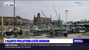 Côte d'Azur: l'alerte pollution levée dès vendredi