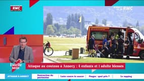 Attaque au couteau à Annecy : 4 enfants et 1 adulte blessés 