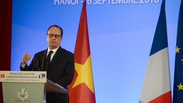 François Hollande est en visite au Vietnam.