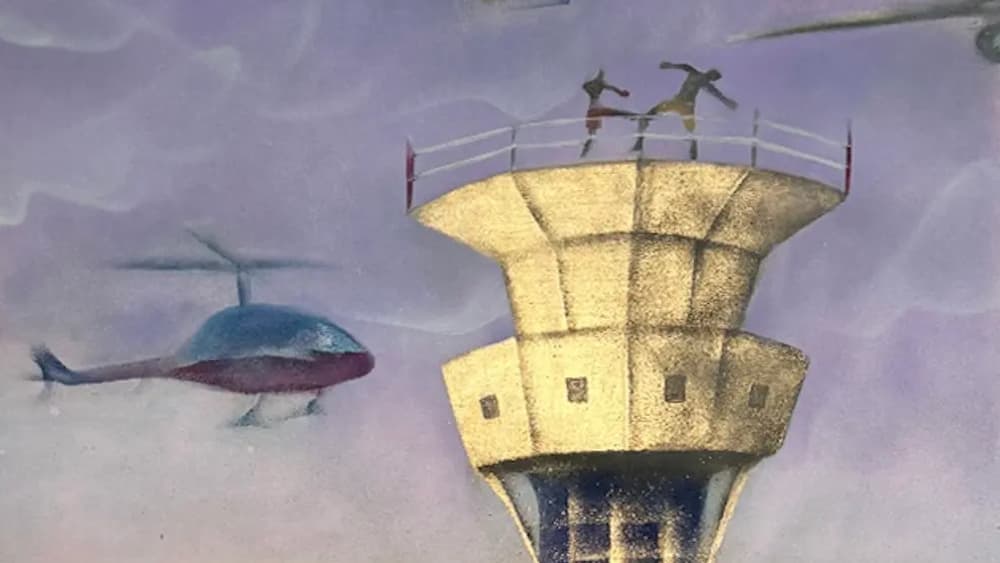 Le tableau "Tour de contrôle" de Guillaume Cagniard.