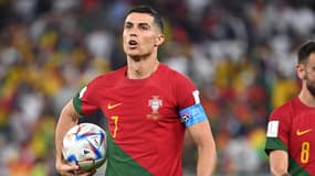 Cristiano Ronaldo avec le Portugal contre le Ghana au Mondial 2022