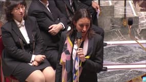 "Il m'a gonflée", lâche Brune Poirson, chahutée à l'Assemblée