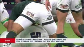 Rugby / Test-match : L’Angleterre veut confirmer face à une Australie à la peine