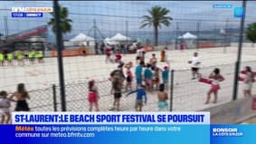 Saint-Laurent-du-Var: le Beach Sport Festival se poursuit