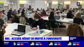 Lille: la capacité d'accueil réduite de moitié à l'université depuis ce mardi