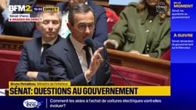 Incendie contre les mégabassines en Vendée: "Nous mettrons tous les moyens à disposition pour retrouver les coupables", prévient Bruno Retailleau
