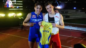 Mondo Duplantis et Karsten Warholm