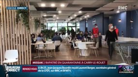 "S’il n’y avait pas tous ces tests, ça ressemblerait plus à des vacances": quel est le quotidien des Français rapatriés de Chine, mis en quarantaine?