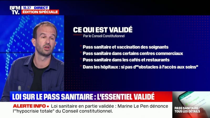 Manuel Bompard: "Le Conseil constitutionnel n'a pas vraiment joué son rôle de protection des droits et des libertés"