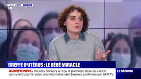 Bébé né après une greffe d'utérus: pour Amélie Victor, "c'est un espoir"