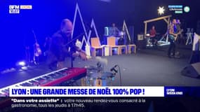 Lyon: une grande messe de Noël 100% pop