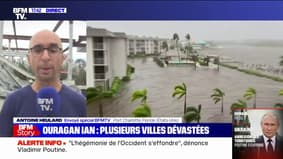 Floride: les dégâts considérables de l'ouragan Ian
