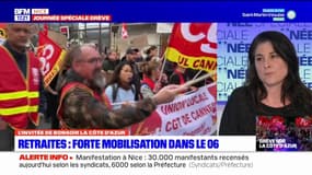 Retraites: pari réussi pour les syndicats sur la Côte d'Azur?
