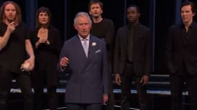 Le Prince Charles déclame le célèbre "Être ou ne pas être" de William Shakespeare, le 23 avril 2016.