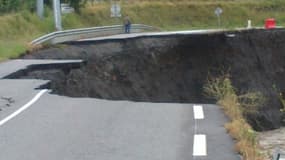 Les dégâts sont considérables, comme ici à Villelongue (Hautes-Pyrénées).