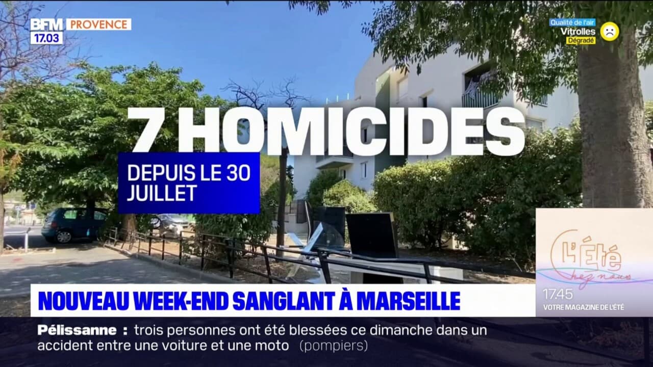 Marseille: Plusieurs Morts Par Balles Ce Week-end Dans Plusieurs ...