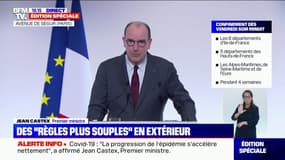 Jean Castex: "Le dispositif de couvre-feu sera maintenu (...) l'heure de début passera de 18h à 19h" dans tous les départements à partir de samedi