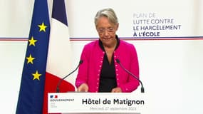 Harcèlement scolaire: Élisabeth Borne dévoile le plan du gouvernement