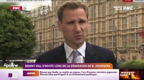 Les histoires de Charles Magnien  : Benny Hill s'invite lors de la démission de Boris Johnson - 08/07