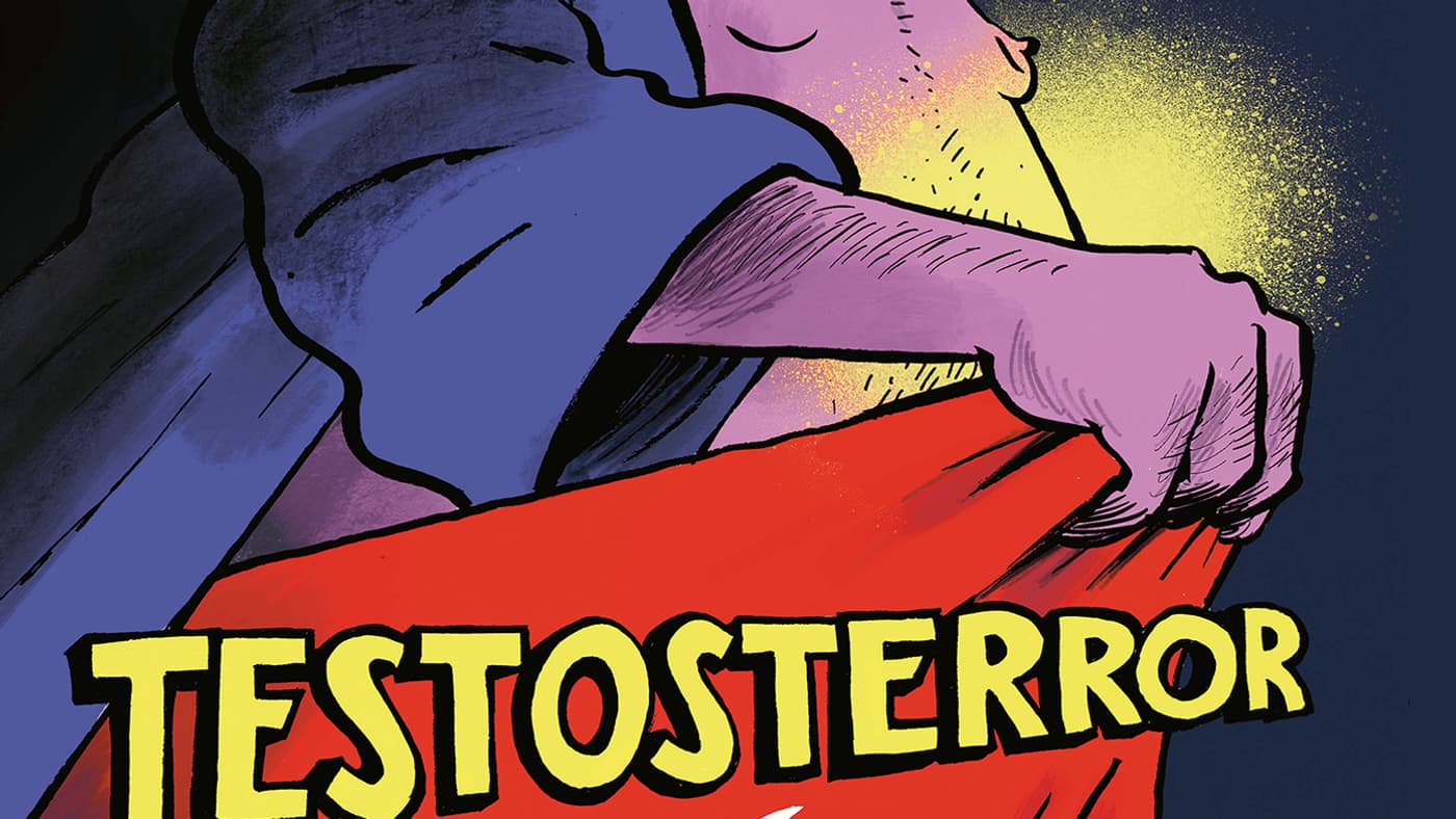 La couverture de la BD "Testosterror" de Luz La couverture de la BD "Testosterror" de Luz
