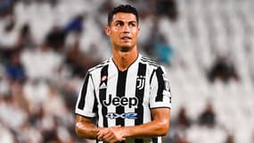 Cristiano Ronaldo sous le maillot de la Juventus en août 2021
