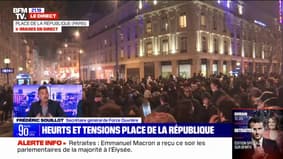 Frédéric Souillot (FO): "On avait prévenu que le chaos risquait d'arriver si le gouvernement ne retirait pas sa réforme"