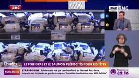 Noël : Le foie gras et le saumon plébiscités