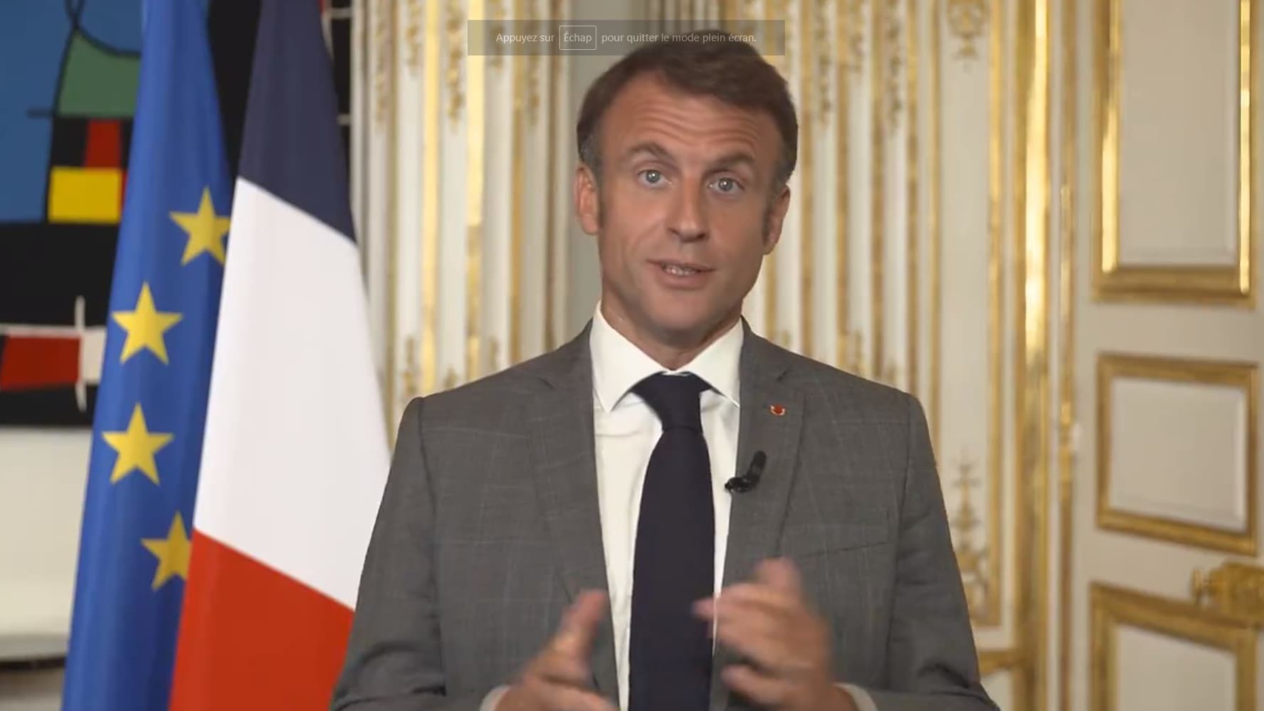 "On Ne Monte Aucun Impôt": Emmanuel Macron Rassure Les Entrepreneurs Au ...