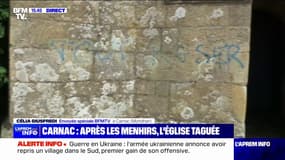 Carnac: après les 39 menhirs du néolithique détruits, l'église vandalisée