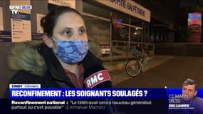 Des soignants soulagés par l'annonce du reconfinement ?