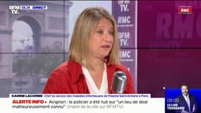 Pr Karine Lacombe: "La situation s'améliore (...) mais les services de réanimations sont encore en tension"